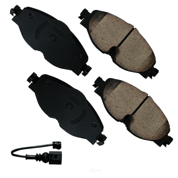 Akebono Euro Akebono EUR1760 Euro Ultra Premium Ceramic Pads EUR1760 - main